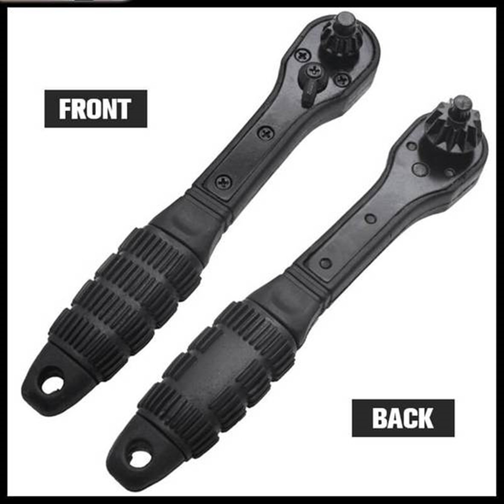 2-in-1-Drill-Chuck-Ratchet-Spanner-Combination-Wrench-127mm-175mm-Key-Ratchet-Wrench-1917775-11