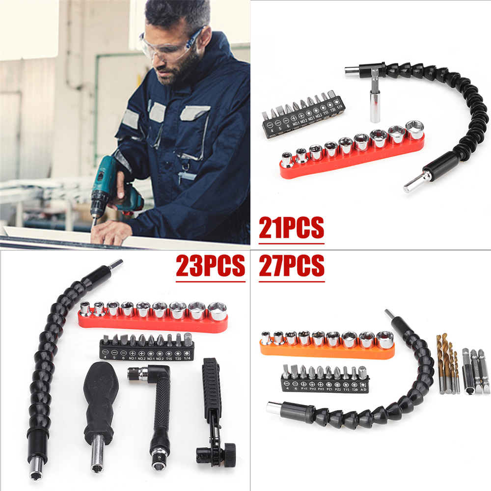 212327pcs-Drill-Bits-Set-Batch-Heads-Flexible-Shaft-Drill-Tools-Kit-1531786-1