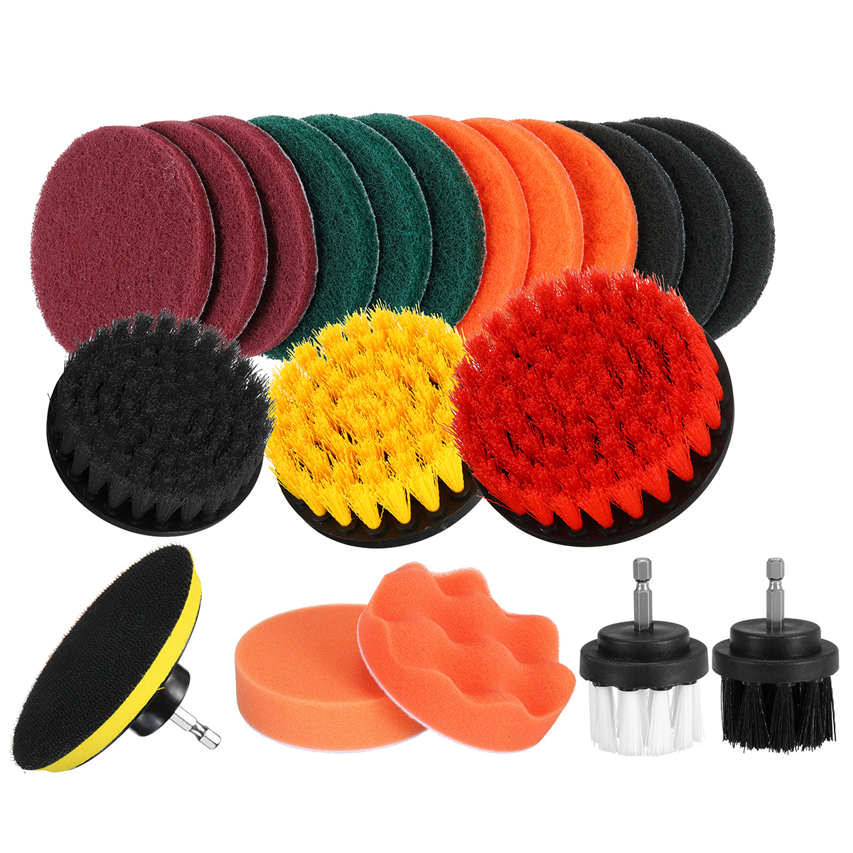 22pcs-Cleaning-Drill-Brush-Set-with-Extend-Long-Attachment-Drill-Scrubber-Brush-For-Cleaning-Cordles-1791360-5