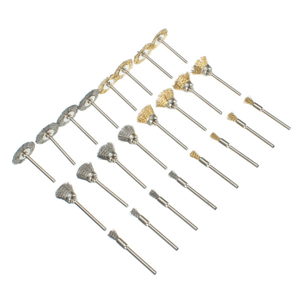 24pcs-Wire-Steel-Brass-Brushes-Set-Polishing-Brush-Wheels-for-Dremel-Rotary-Tool-1062060-1
