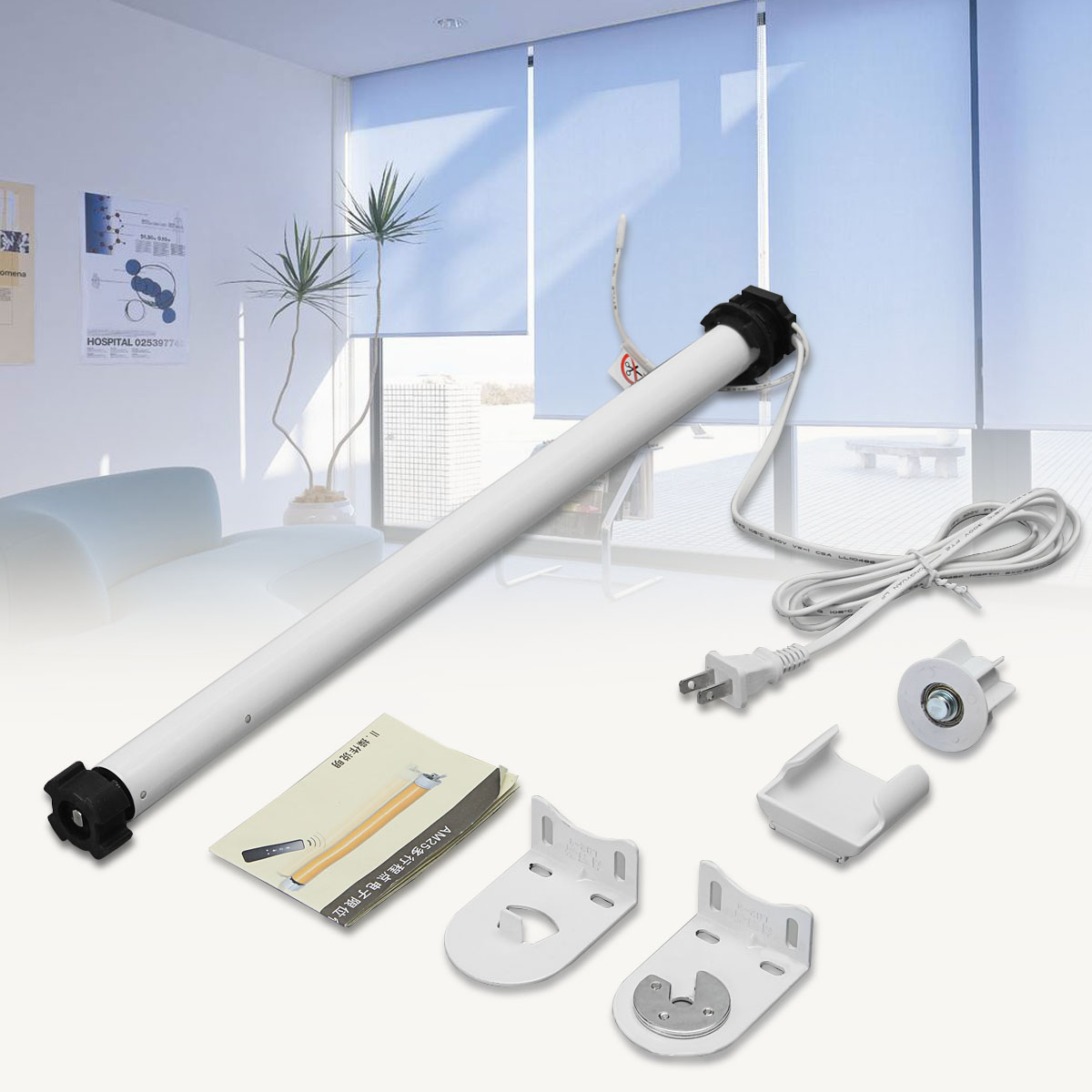 25mm-Remote-Control-Electric-Roller-Blind-Motor-Remote-Transmitter-Shade-Tubular-Bracket-1264702-2