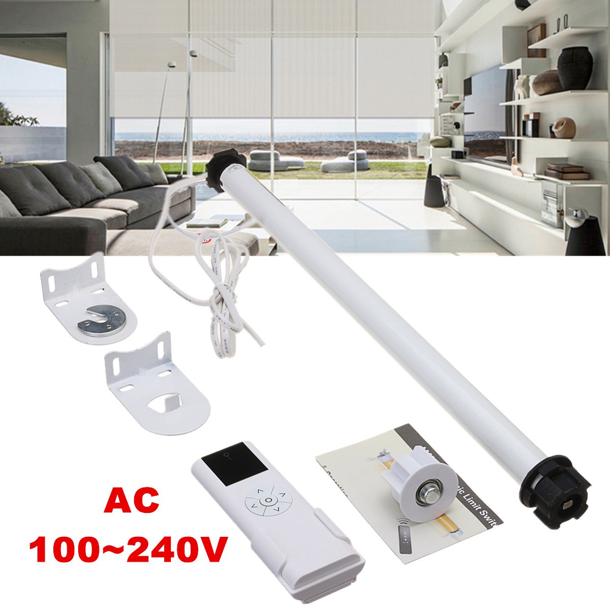 25mm-Remote-Control-Electric-Roller-Blind-Motor-Remote-Transmitter-Shade-Tubular-Bracket-1264702-3