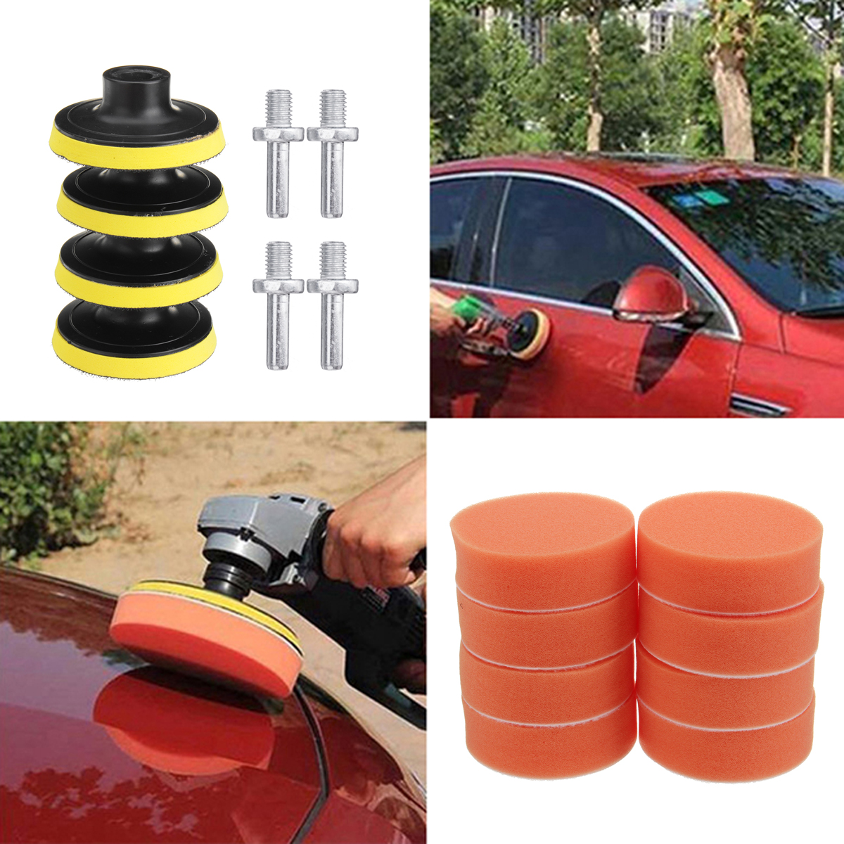 28pcs-3-Inch-Waxing-Buffing-Polishing-Sponge-Pads-Kit-Sander-Polisher-Gross-Polishing-Pad-1557751-9