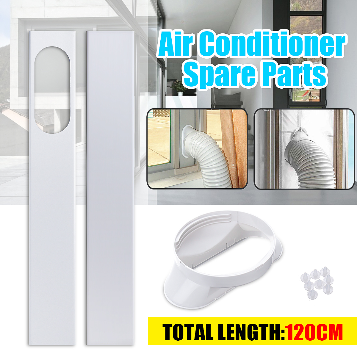2pcs-675cm-120cm-Adjustable-Window-Slide-Plate-Air-Conditioner-Wind-Shield-for-Air-Conditioner-1716034-1
