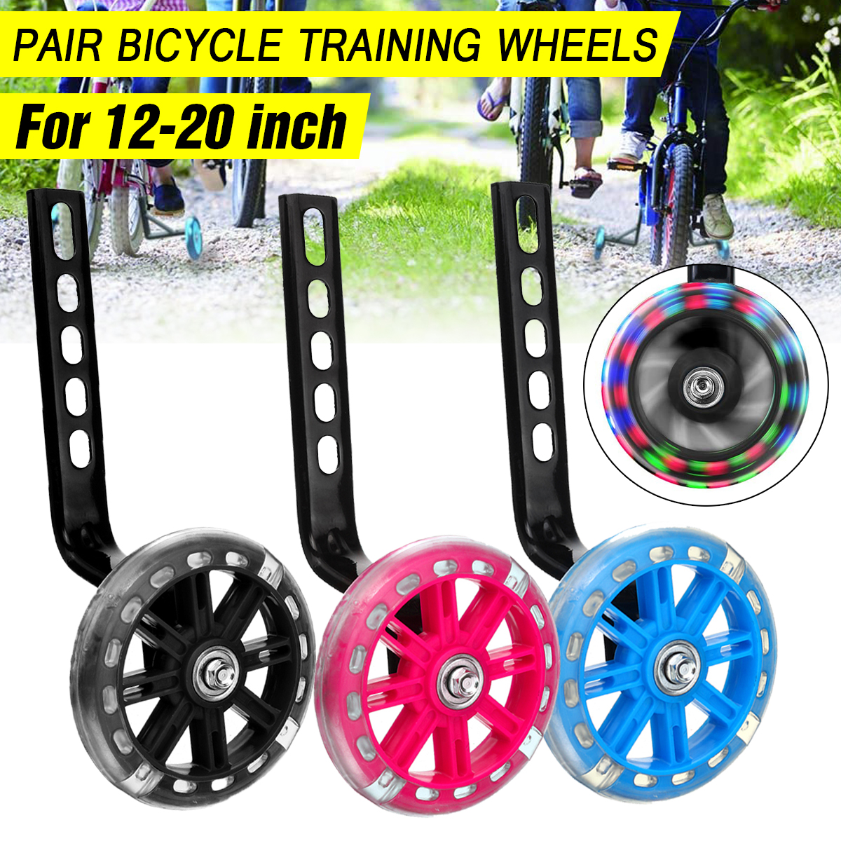 2pcs-Universal-Kids-Bikes-Cycle-Riding-Training-Wheels-Bike-Stabilisers-Wheels-1738235-1