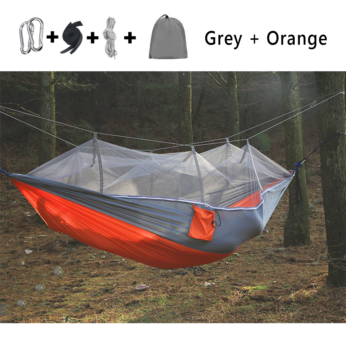 300kg-Portable-Double-Camping-Hammock-Parachute-Fabric-With-Mosquito-Net-1609645-3