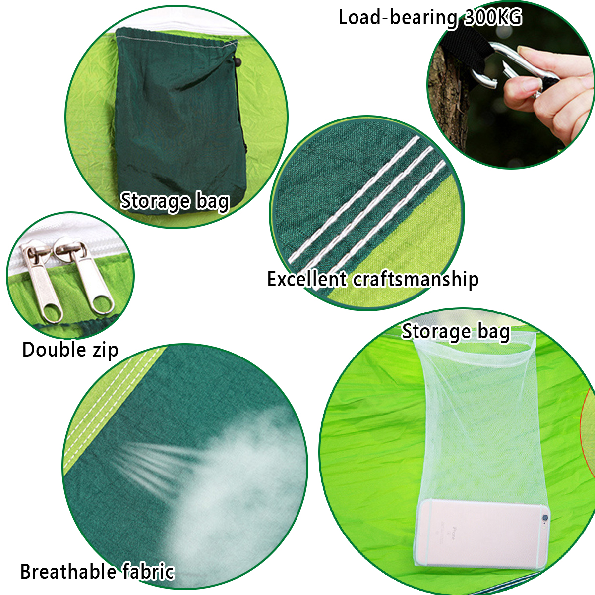 300kg-Portable-Double-Camping-Hammock-Parachute-Fabric-With-Mosquito-Net-1609645-7