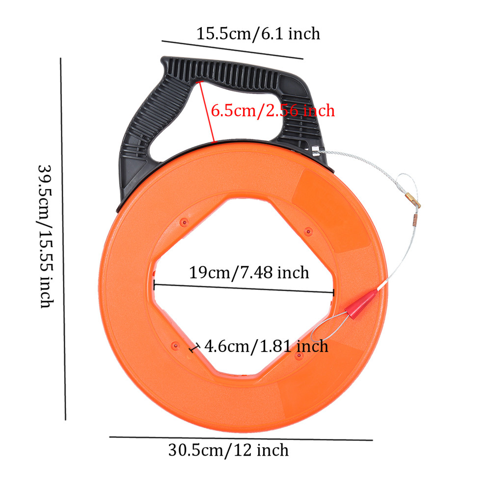 38mmX304550M-Fiberglass-Cable-Puller-Fish-Tape-Reel-Conduit-Ducting-Rodder-Pulling-Puller-1340964-1