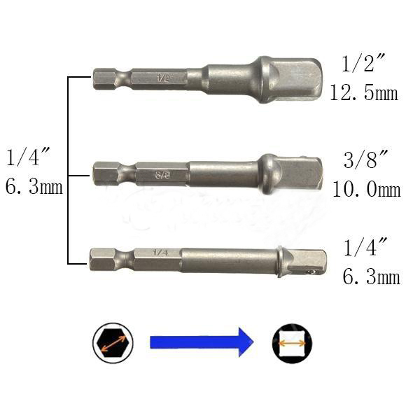 3pc-Socket-Adaptor--Set-14-38-12-Inch-Cordless-Hex-Drill-Bit-935647-5