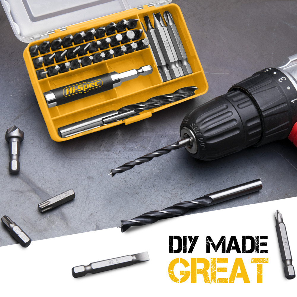 44pcs-Wood-Masonary-Drill-Set-Chrome-Vanadium-Steel-Screwdriver-Bits-Power-Drilling-Tools-Repair-Han-1926551-1