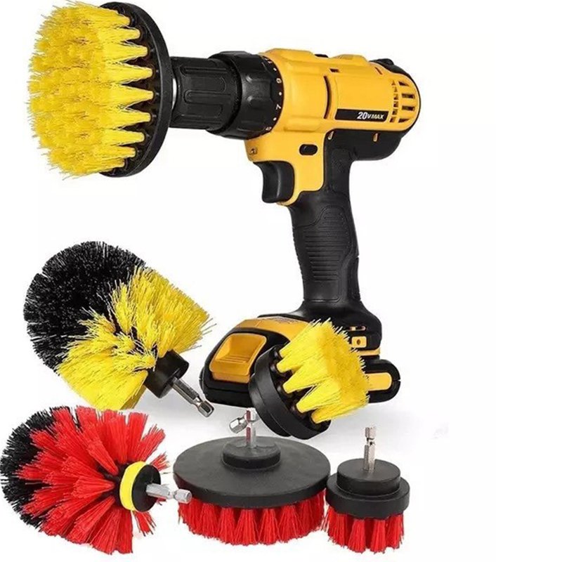 4pcs-Drill-Scrubber-Brush-Cleaning-Brush-Power-Tool-Electric-Bristle-Bathtub-Tile-Grout-Cleaner-1581992-2