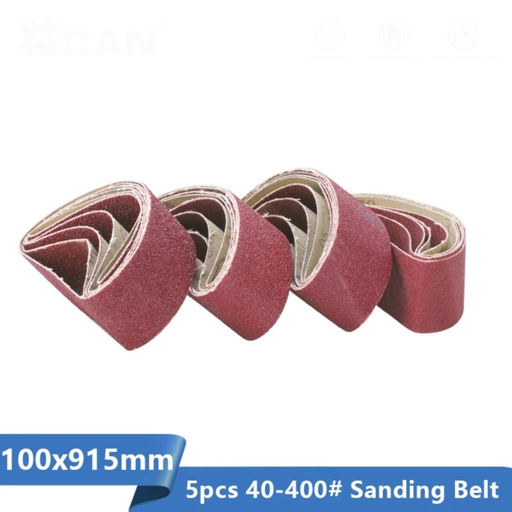 5Pcs-915x100mm-40-to-400-Grit-Sanding-Belt-for-Flush-Belt-Machines-Polishing-Grind-Machine-1803280-1