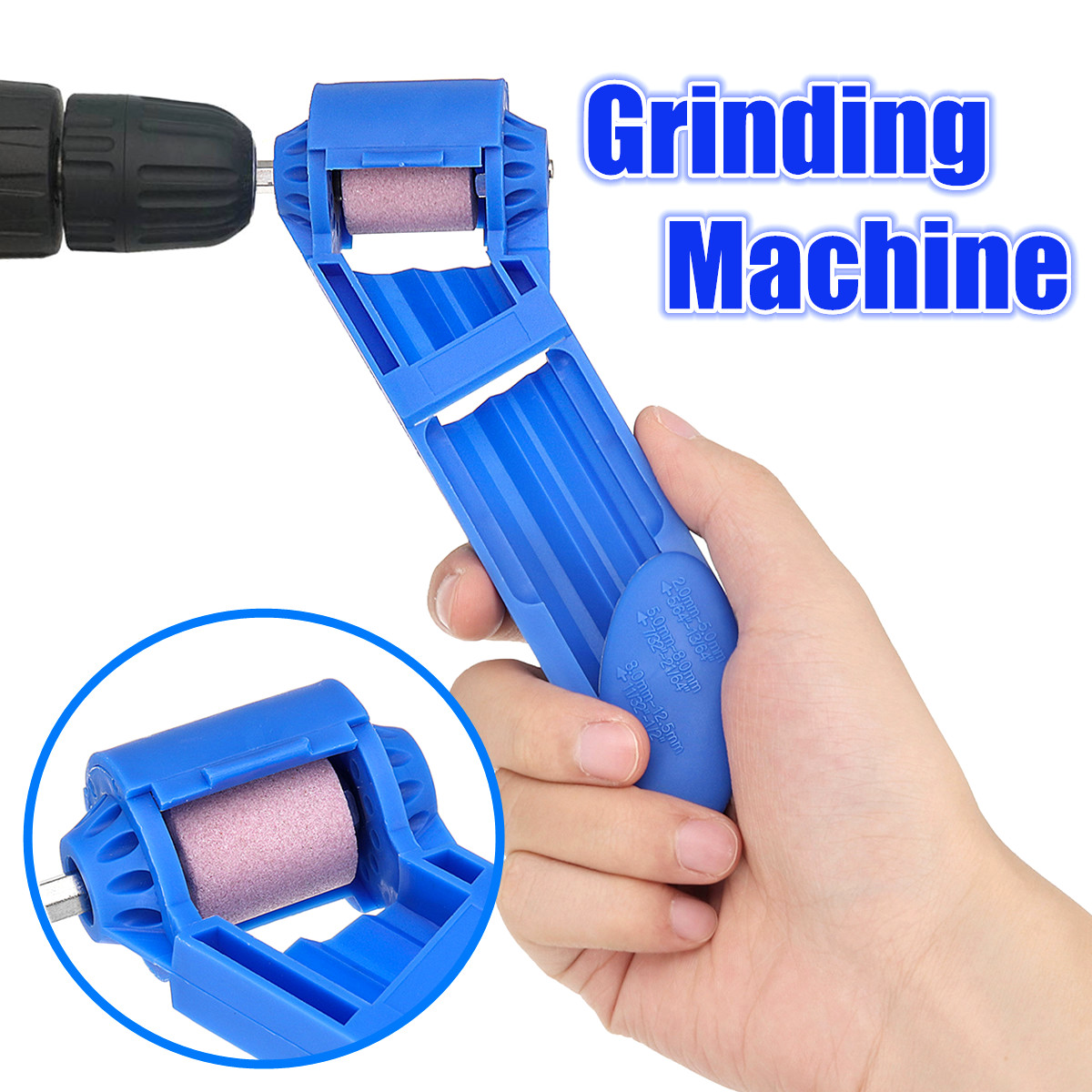 5Pcs-Portable-Drill-Bit-Sharpener-2-125mm-Corundum-Grinding-Wheel-Powered-Tool-for-Drill-Polishing-1703303-2