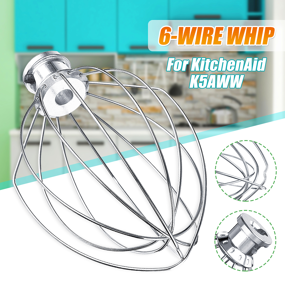 6-Wire-Whip-Whisk-Beater-Mixer-Stainless-Steel-Silver-For-KitchenAid-K5AWW-KSM90-1731695-1