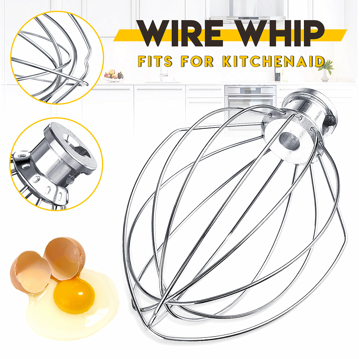 6-Wire-Whip-Whisk-Beater-Mixer-Stainless-Steel-Silver-For-KitchenAid-K5AWW-KSM90-1731695-2
