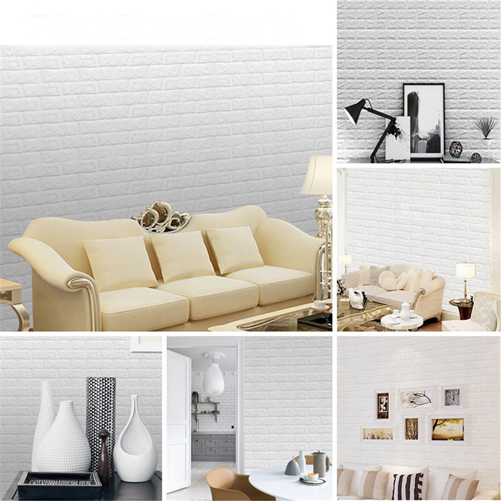 70X15CM-3D-Wall-Paper-Sheet-DIY-Self-Sticker-Soft-Anti-colliding-Decoration-1372829-10