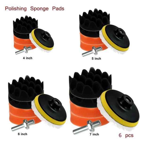 7pcs-4567-Inch-Sponge-Polishing-Waxing-Buffing-Pads-Set-for-Car-polisher-Polishing-Tool-1062226-3