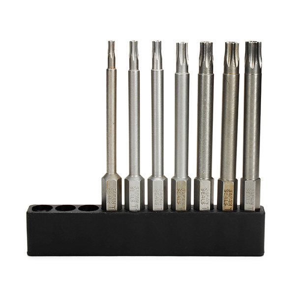 7pcs-75mm-T8-T30-Magnetic-Torx-Screwdriver-Bits-14-Inch-Hex-Shank-Screwdriver-Set-989623-9