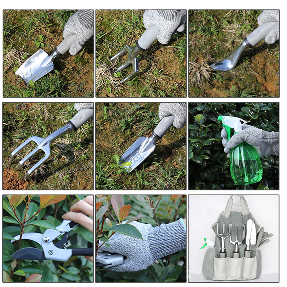 9Pcs-Gardening-Tool-Set-Plant-Potted-Succulent-Garden-Shear-Trowel-Hand-Tools-1693206-2