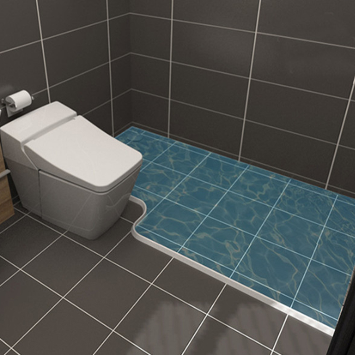 Bathroom-Water-Stopper-Flood-Barrier-Silicon-Water-Blocker-DryWet-Separation-1696662-10