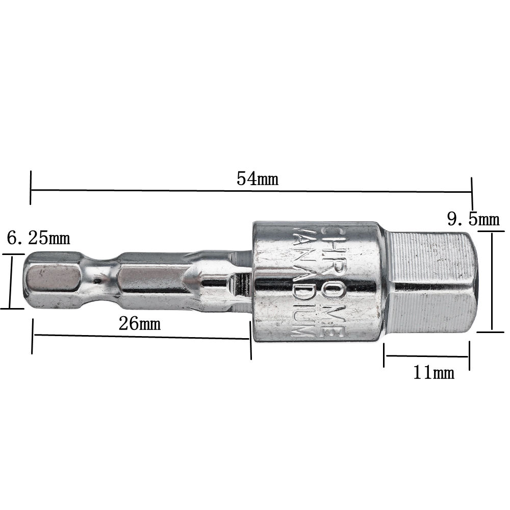 Drillpro-360-Degree-Rotating-Square-Head-Universal-Adapter-14-38-12-Inch-Sleeve-Connecting-Rod-1723475-7