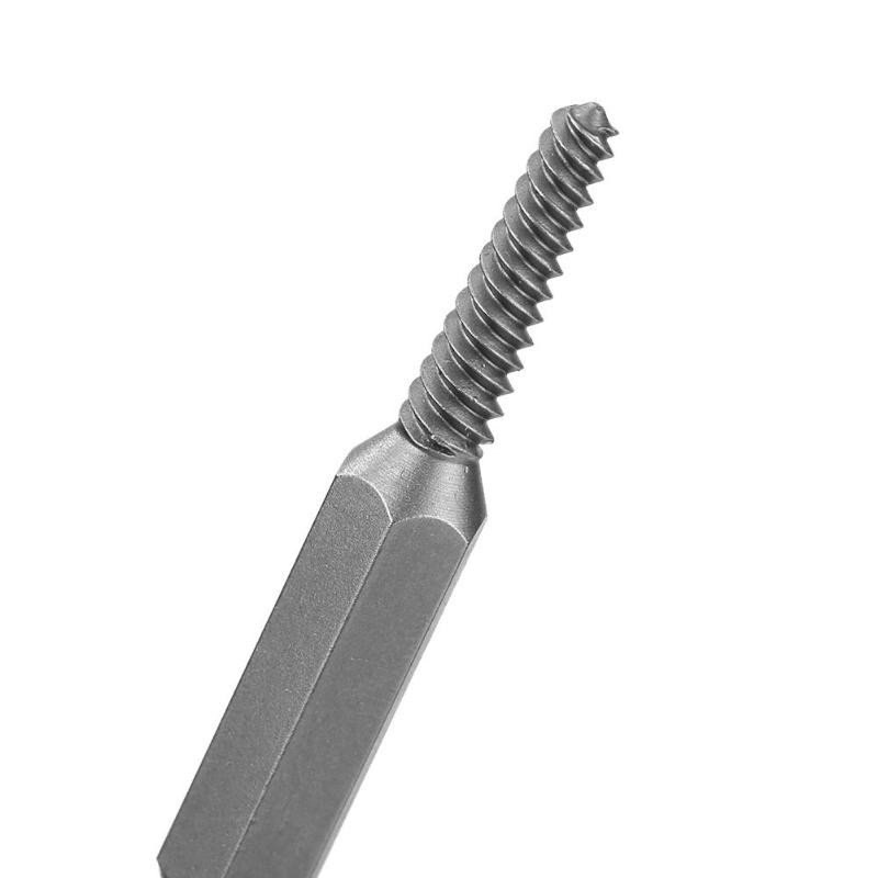 Drillpro-5Pcs-Hex-Shank-CoarseFine-Teeth-Damaged-Bolt-Remover-Screw-Extractor-Drill-Bit-Guide-Broken-1592525-9