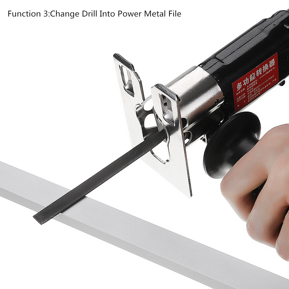 Drillpro-Multifunction-Reciprocating-Saw-Attachment-Change-Electric-Drill-Into-Reciprocating-Saw-Jig-1411147-8