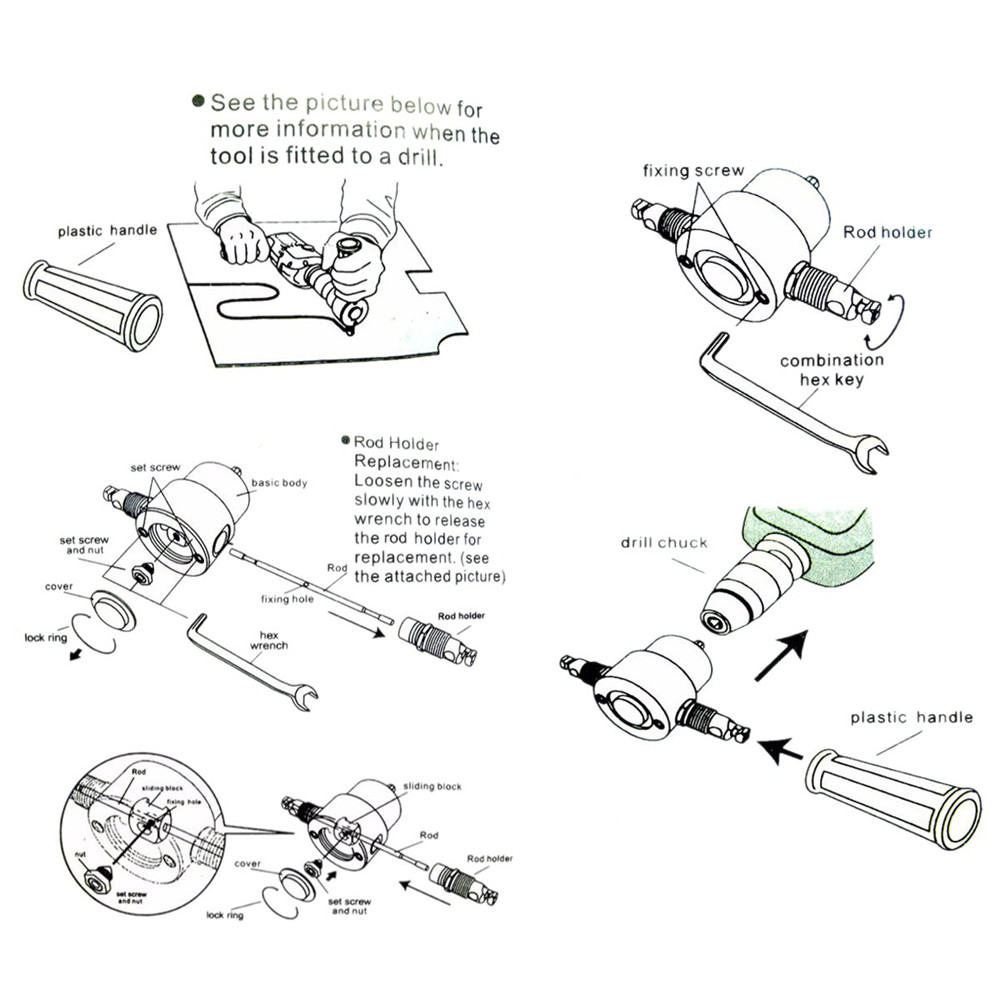 Drillpro-YT-160A-Double-Head-Sheet-Metal-Nibbler-Cutter-With-Metal-Box-Drill-Attachment-Metal-Sheet--1531537-1