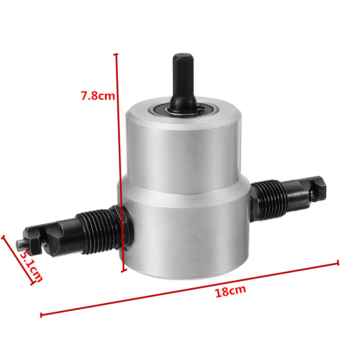 Drillpro-YT-160A-Double-Head-Sheet-Metal-Nibbler-Cutter-With-Metal-Box-Drill-Attachment-Metal-Sheet--1531537-6