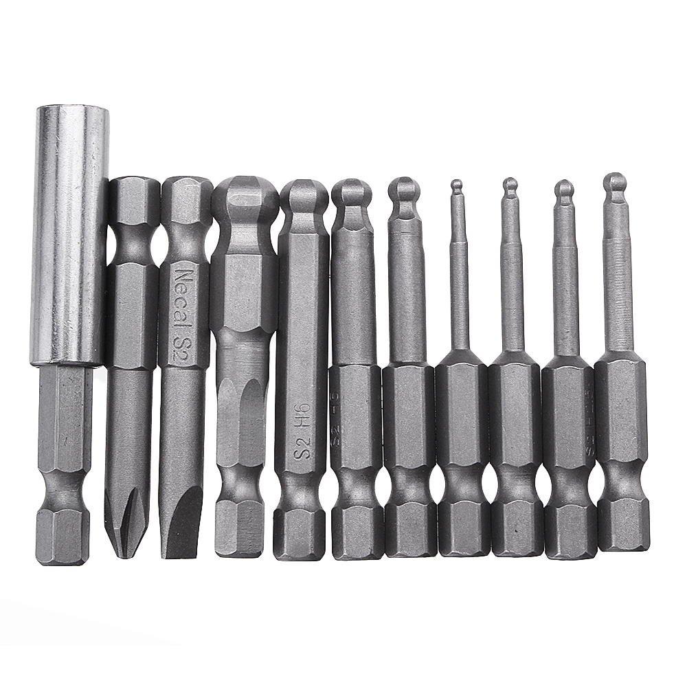 Effetool-11pcs-50mm-Magnetic-Ball-Screwdriver-Bit-H1522534568-PH2-SL6-Screwdriver-1361086-2