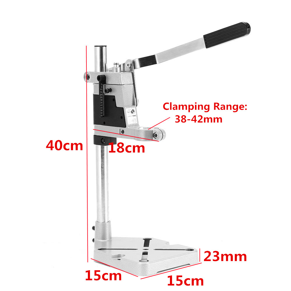 Electric-Drill-Bracket-400mm-Drilling-Holder-Grinder-Rack-Stand-Clamp-Bench-Press-Stand-1301224-3