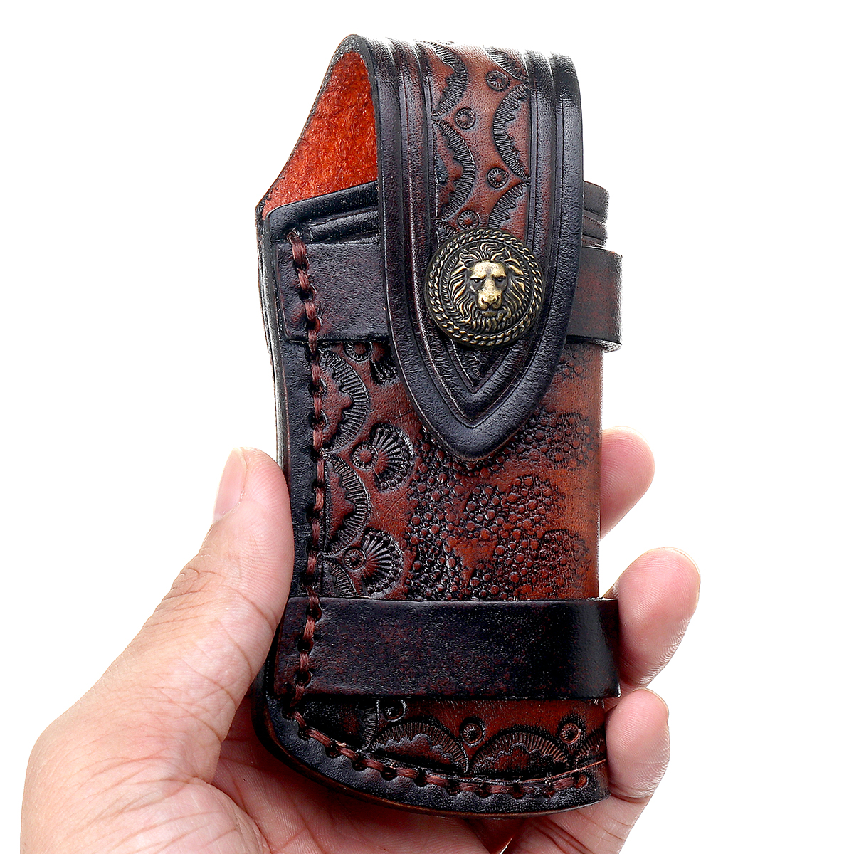 Handmade-Leather-Sheath-Cosplay-Costume-Decoration-Bag-Kits-For-Foldable-Cutter-1629547-6