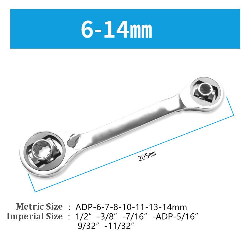 Multifunctional-16-In-1-Two-way-Socket-Ratchet-Wrench-360-Degree-Car-Repair-Hand-Tools-1654786-5