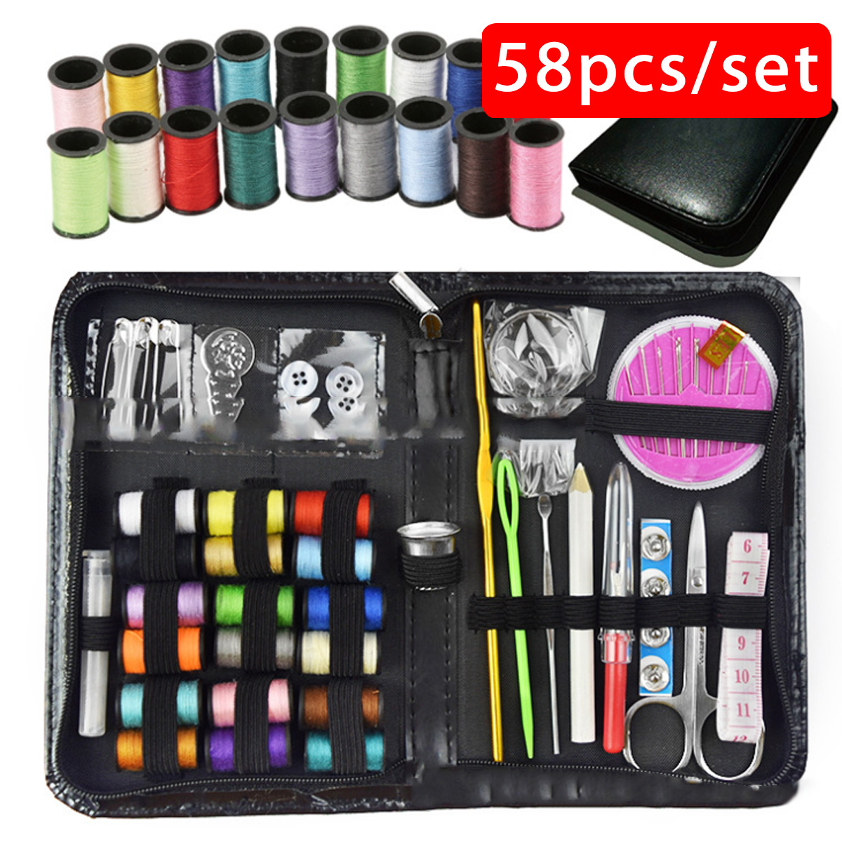Portable-Travel-Small-Home-Sewing-Kit-Case-Needle-Thread-Scissor-1618823-5