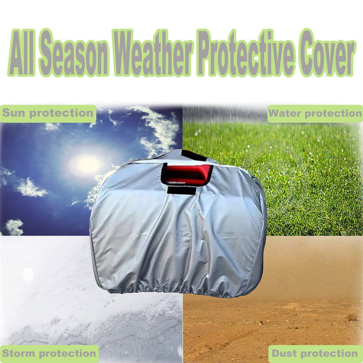 Silver-Generator-Cover-Engine-Dust-Cover-Outdoor-Generator-Engine-Cover-1716625-2