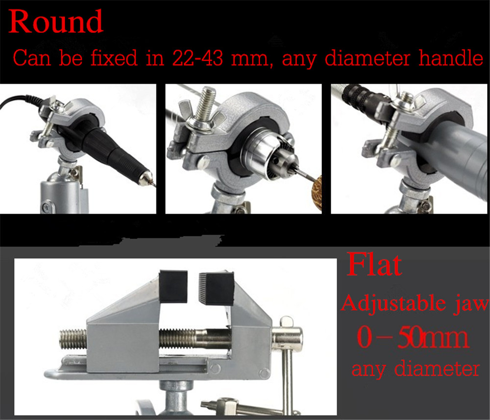 Sucktion-Type-RoundFlat-Aluminum-360-Clamp-on-Table-Vise-Bench-Grinder-Holder-Electric-Drill-Univers-1433193-9