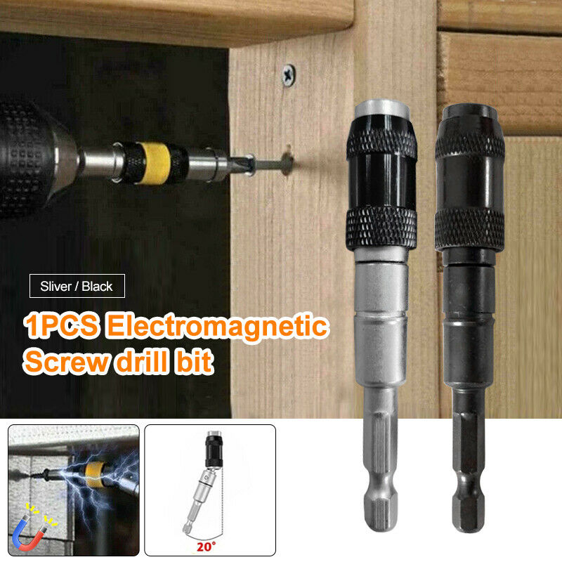 Universal-Connection-Extension-Rod-Steel-Alloy-Impact-Magnetic-Pivoting-Bit-Tip-Holder-Swivel-Screw--1814667-3