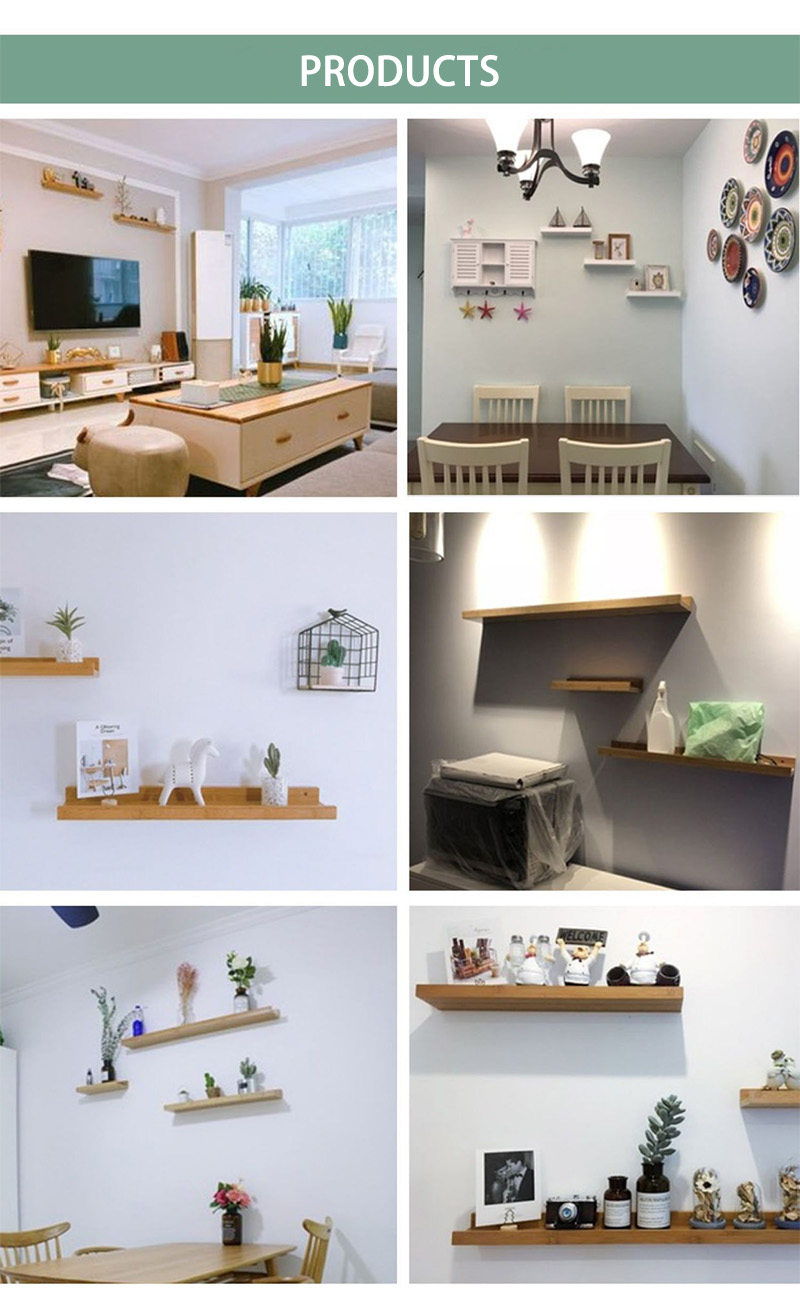 Wall-mounted-Stable-U-shaped-Bamboo-Wood-Storage-Shelf-Living-Room-Tool-Storage-Shelf-Rack-1639545-10