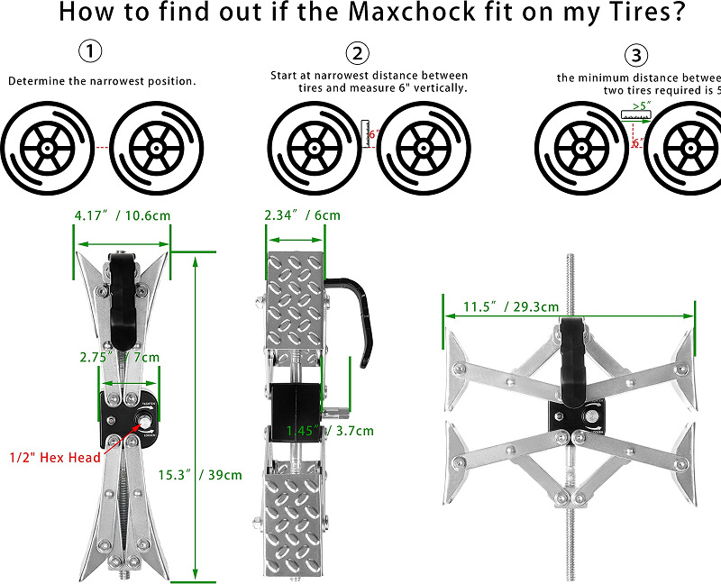 X-Shaped-Wheel-Chock-Stabilizer-Tire-Locking-Chocks-Allow-Drill-Adjust-Tandem-Axle-Trailer-RV-Tire-W-1923616-3