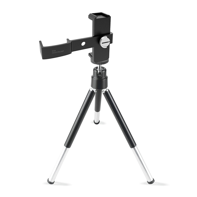 Bakeey-Handheld-Gimbals-Clamp-Holder-Mount-Tripod-Bracket-w-14-3-Axis-Stabilizer-for-OSMO-POCKET-PTZ-1809332-2