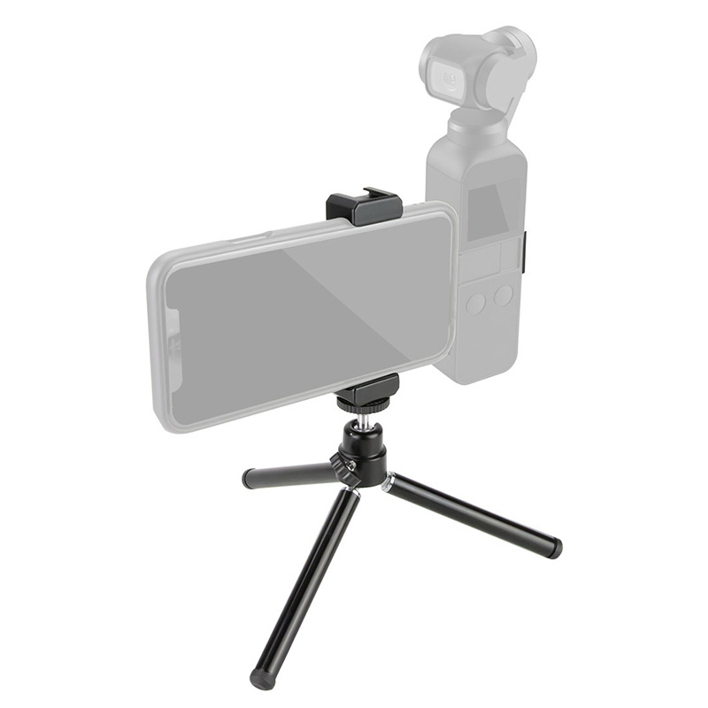 Bakeey-Handheld-Gimbals-Clamp-Holder-Mount-Tripod-Bracket-w-14-3-Axis-Stabilizer-for-OSMO-POCKET-PTZ-1809332-4