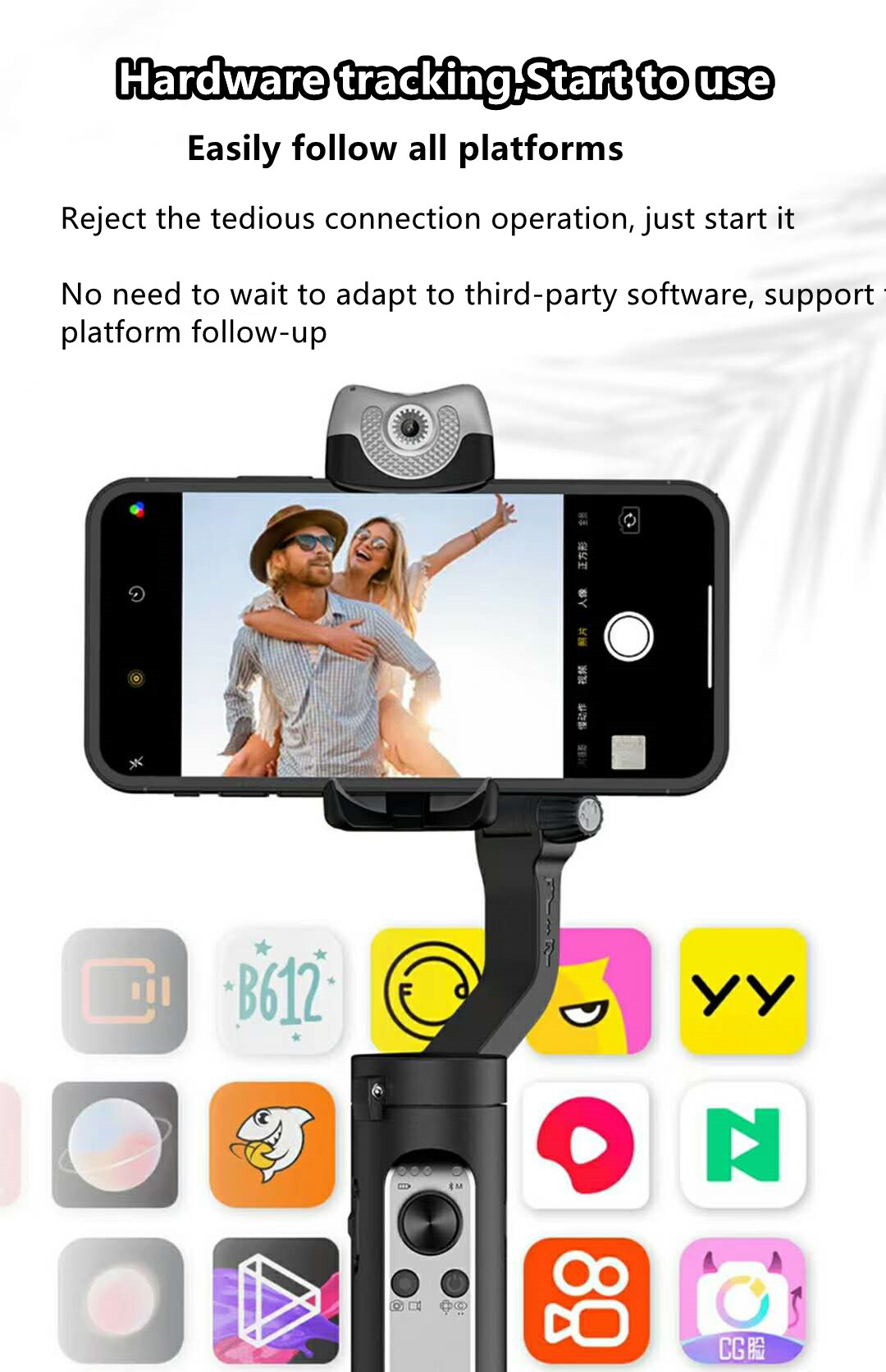 Hohem-V2-AI-Follow-Shot-3-Axis-Balanced-Anti-Shake-Selfie-Stick-Cellphone-Smart-Recognition-Gimbal-S-1846149-5