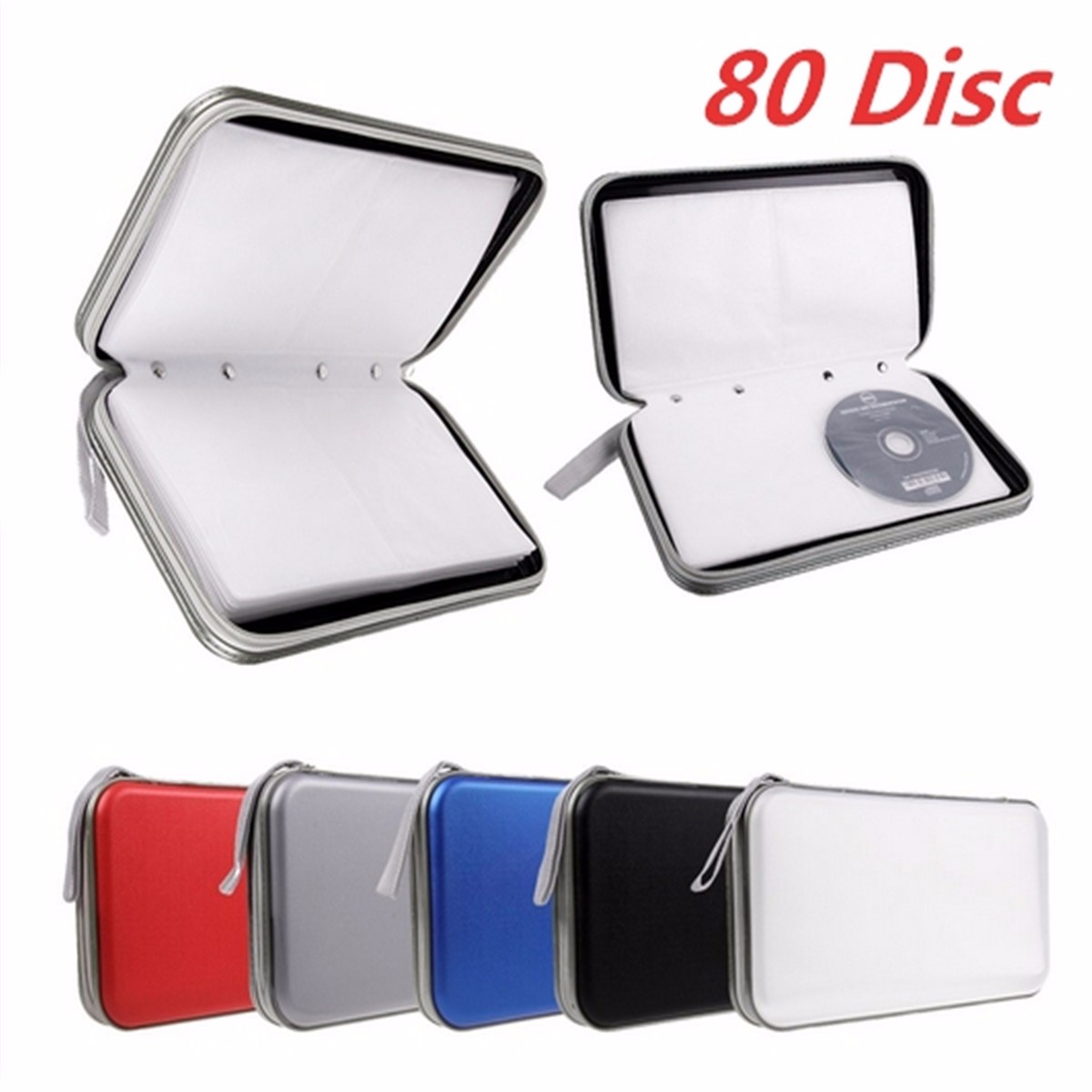 80x-Disc-CD-DVD-Portable-Plastic-Storage-Case-Wallet-Hard-Box-Bag-Holder-1948830-1