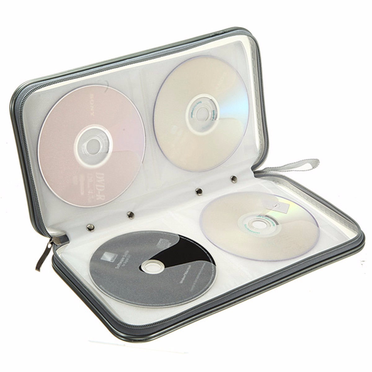 80x-Disc-CD-DVD-Portable-Plastic-Storage-Case-Wallet-Hard-Box-Bag-Holder-1948830-6