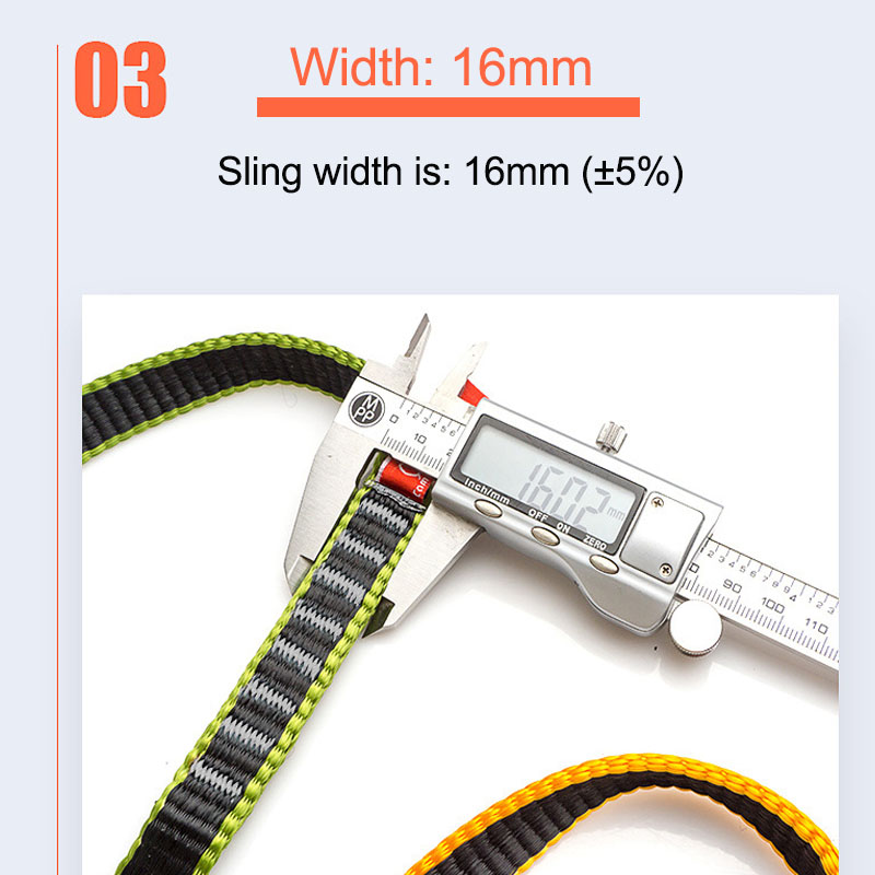 CAMNA-60cm-Max-Load-22KN-Climbing-Sling-Mountaineering-Safety-Rope-Nylon-High-Altitude-Protection-Be-1628731-7