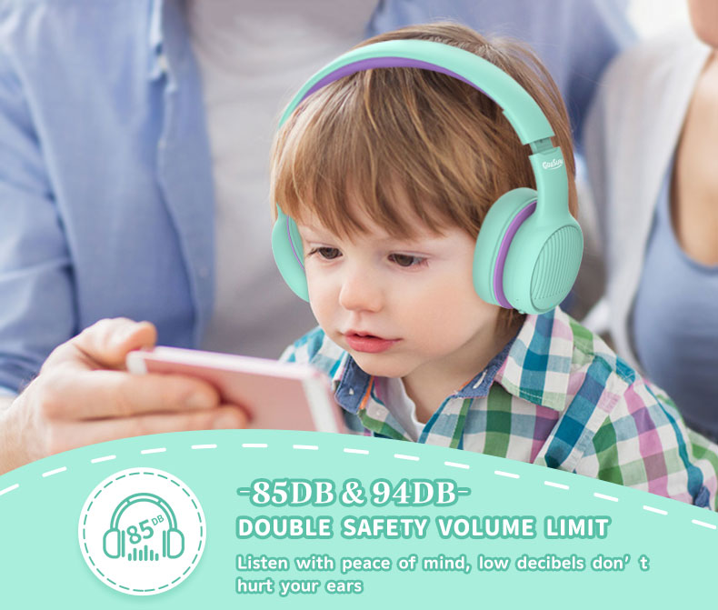 Bakeey-E66-bluetooth-50-Kids-Headphones-Stereo-Sound-8594dB-Volume-Limited-Foldable-Headsets-with-Mi-1920836-2