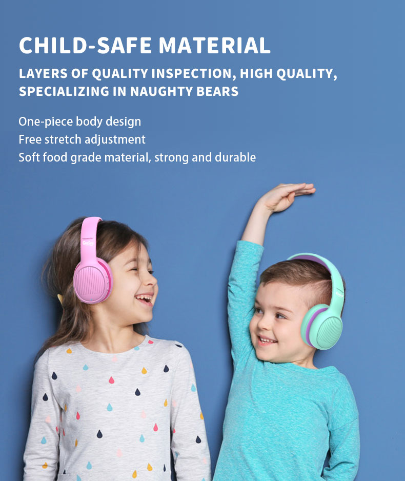 Bakeey-E66-bluetooth-50-Kids-Headphones-Stereo-Sound-8594dB-Volume-Limited-Foldable-Headsets-with-Mi-1920836-6