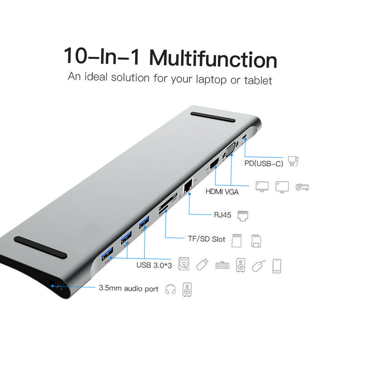 10-in-1-Type-C-Hub-to-RJ45-HDMI-3xUSB-30-Adapter-Dock-HUB-Converters-For-Laptop-Mobile-Phone-1594364-4