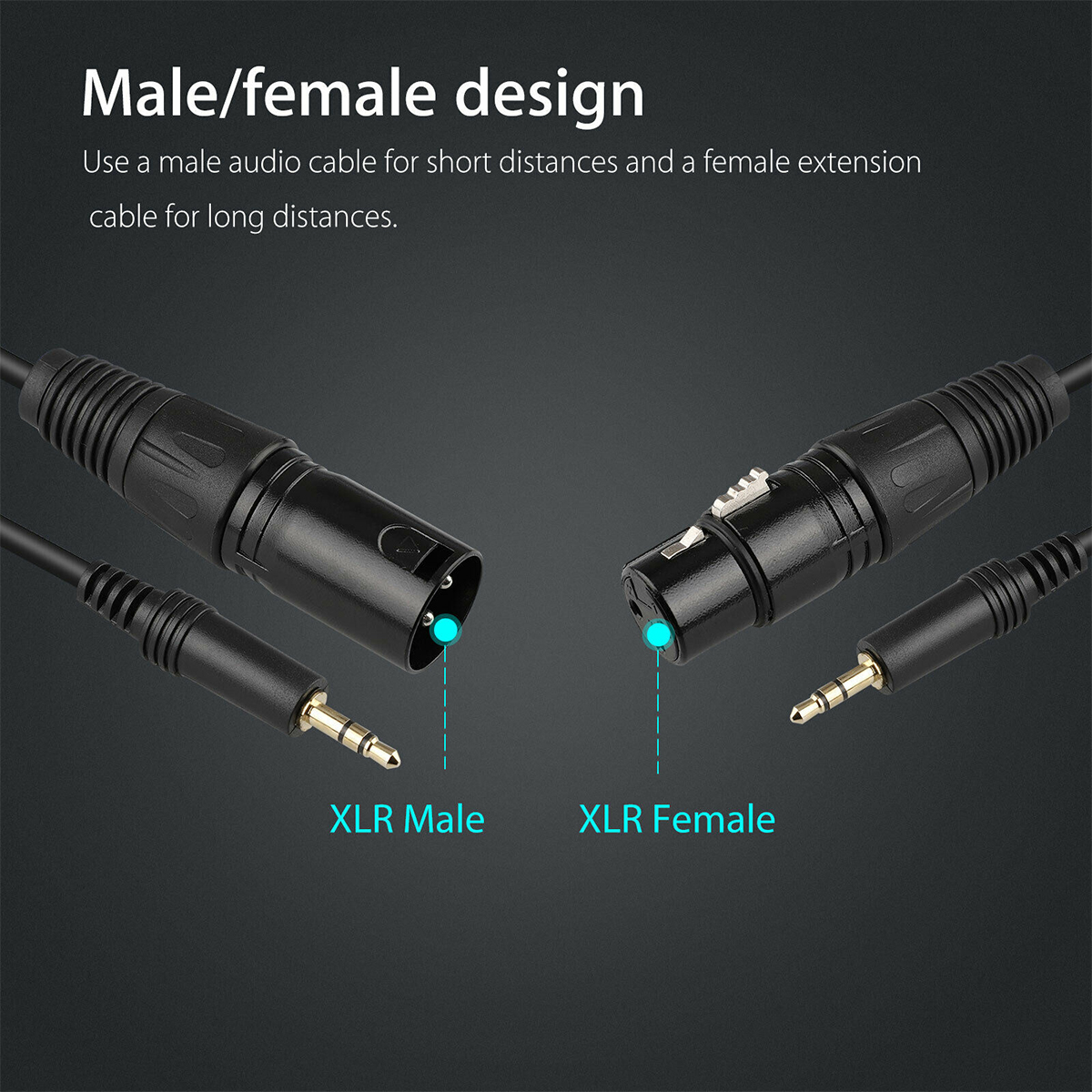 10-inch-35mm-to-XLR-3-Pin-Male-Female-Plug-Microphone-Mic-Cable-for-Mobile-Phone-Laptop-1564909-5