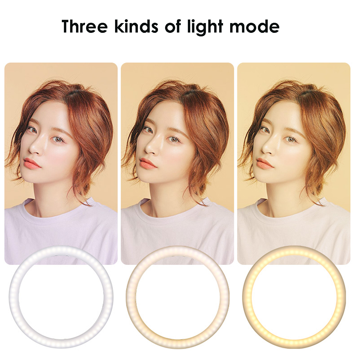 102-inch-Diameter-10-Brightness-RGB-LED-Makeup-Fill-Light-Selfie-Ring-Lamp-Phone-Holder-Tripod-Stand-1788455-3